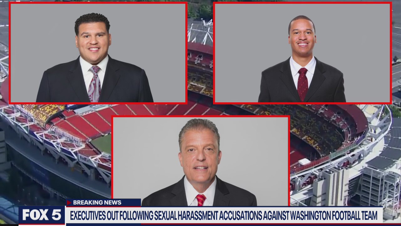 Execs cut following sexual harassment accusations against Washington NFL team