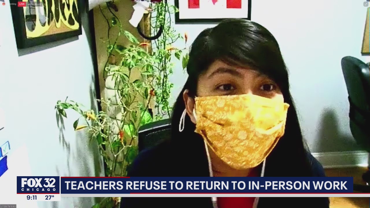Chicago teachers expected to be back in schools stay home over COVID concerns