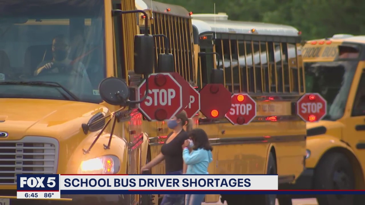 School bus driver shortage could result in delays for many DC-area families