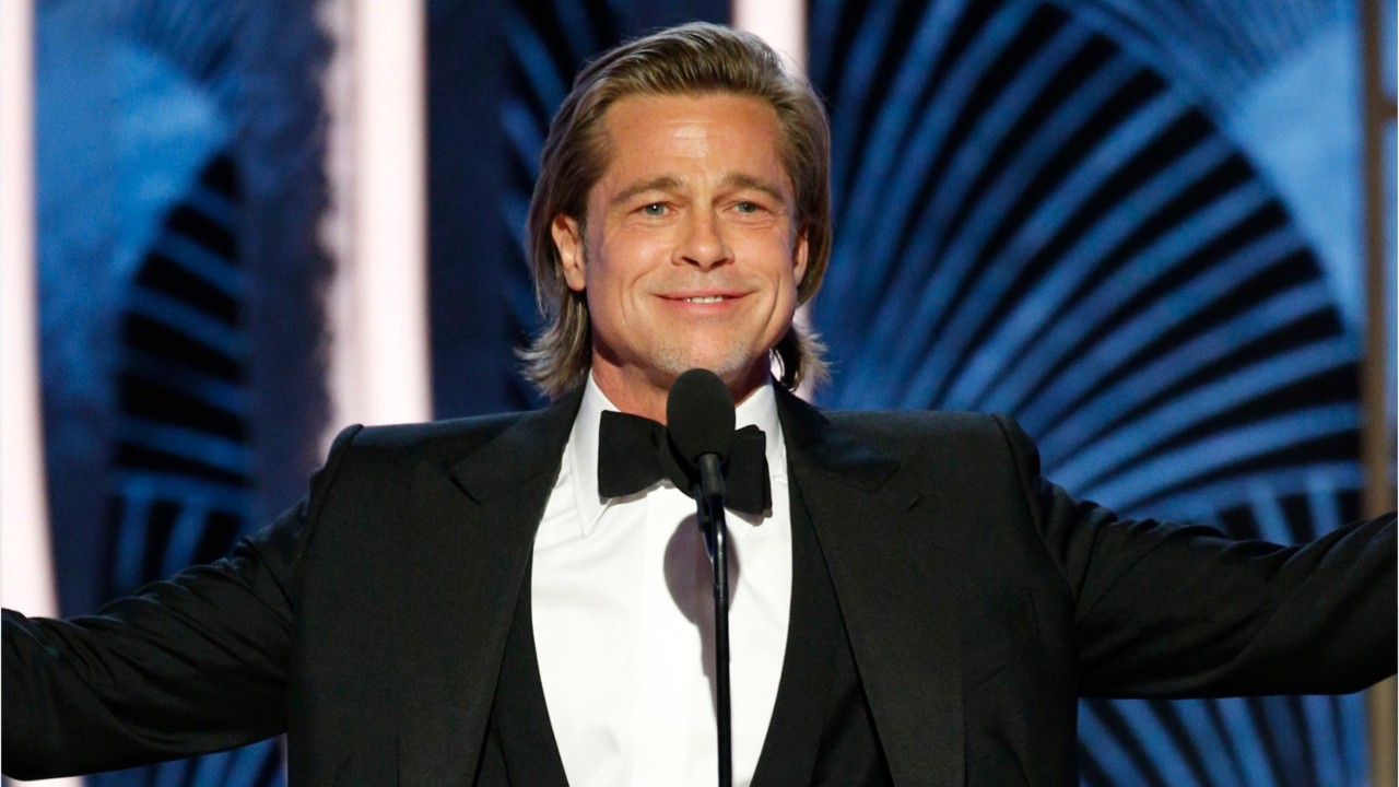 Brad Pitt makes 'Titanic' joke aimed at Leonardo DiCaprio