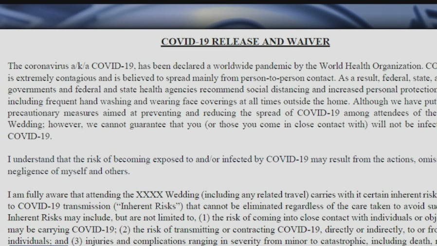 COVID waivers increase in popularity