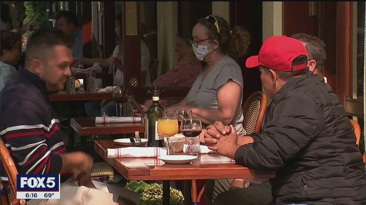 Outdoor dining scheduled to end next month