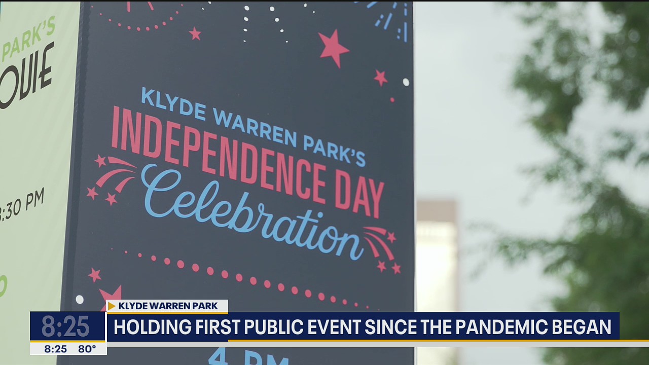 Klyde Warren Park hosts Independence Day celebration