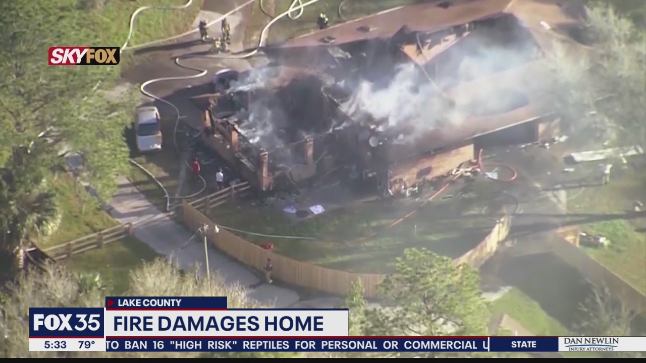 Fire damages home in Sorrento