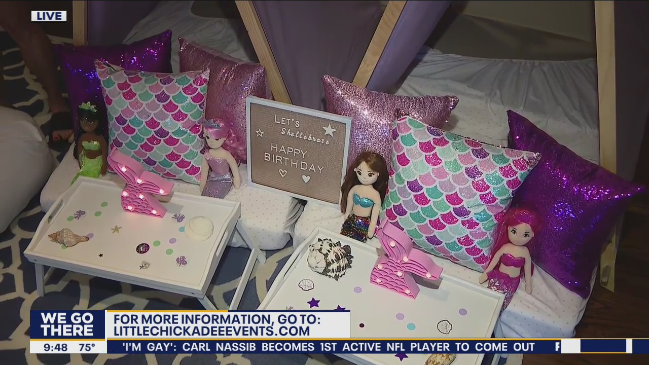 Little Chickadee Events offers sleepover party ideas