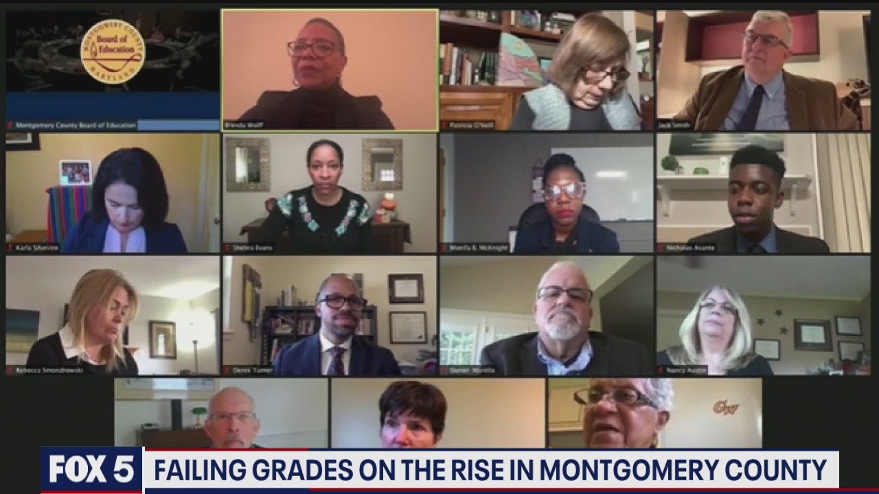 Failing grades on the rise in Montgomery County