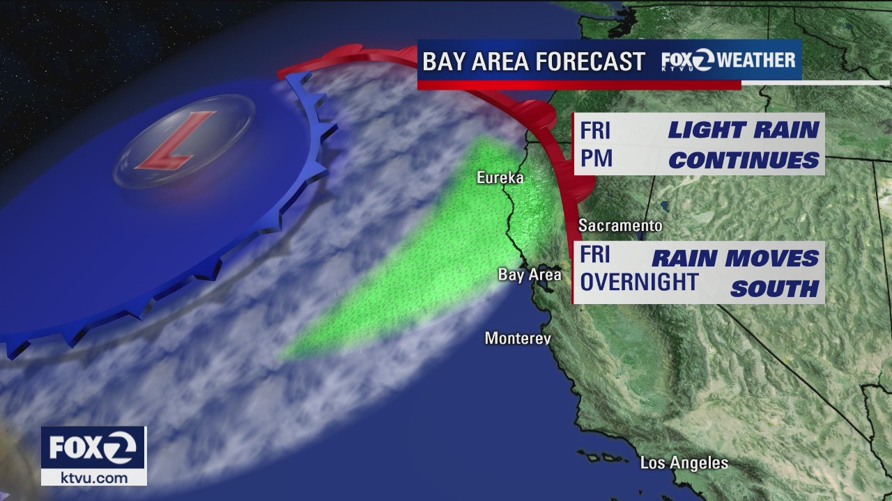 Rain arrives and more is on the way