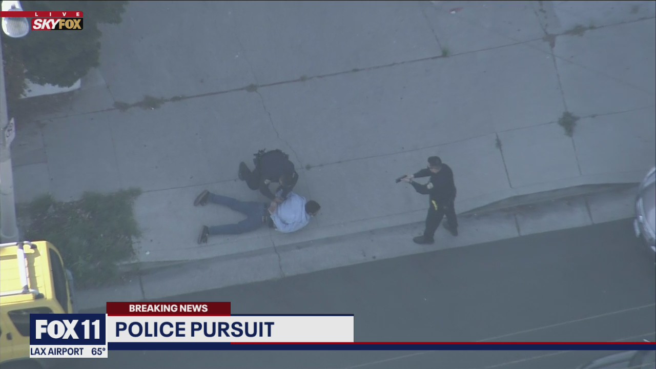 Authorities in pursuit of an SUV after the suspect driver failed to yield