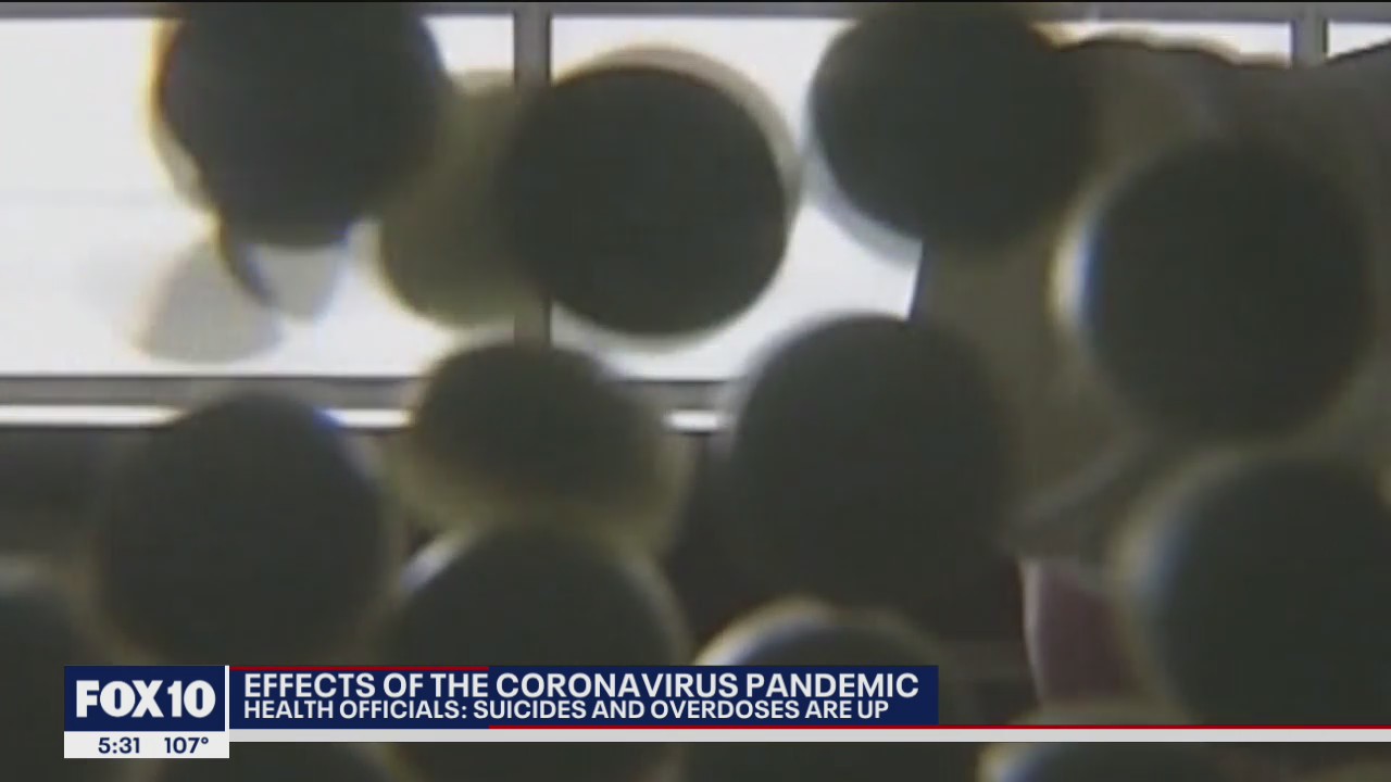 Health officials: Incidents of overdose, suicide up as COVID-19 pandemic continues