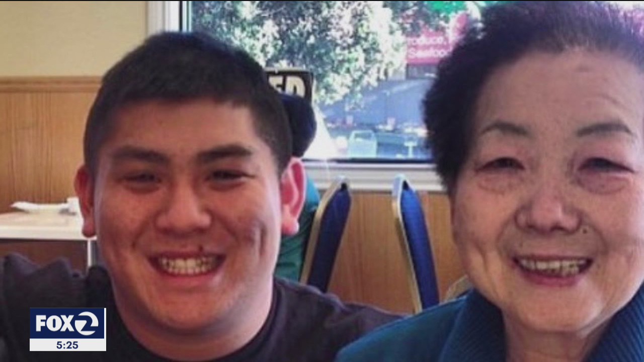 Family says elderly Asian woman on breathing machine after SF knife attack