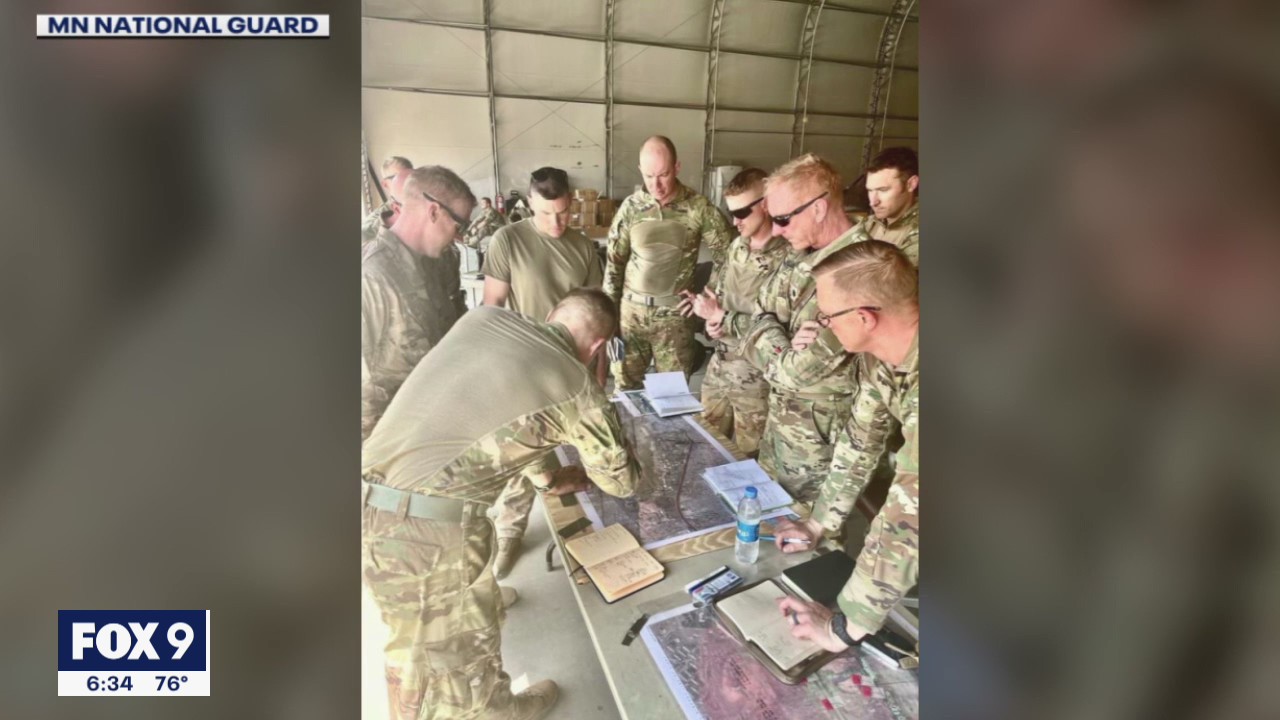 Minnesota National Guard members rapidly deployed to Afghanistan return safely to Kuwait