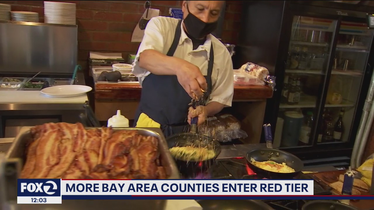 Alameda, Solano, Santa Cruz counties now in red tier
