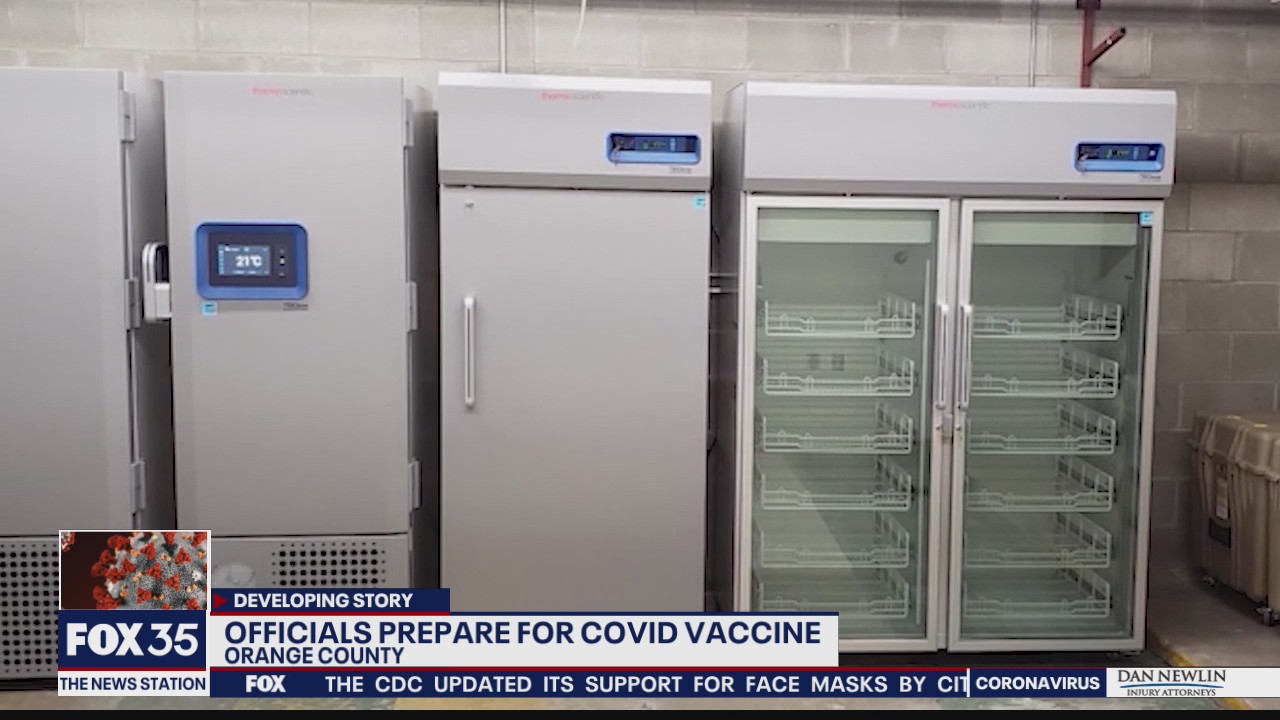 Orange County officials prepare for COVID vaccine