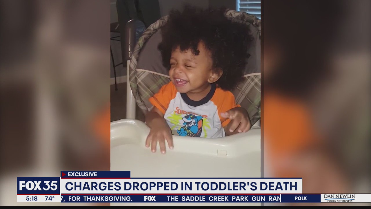 Charges dropped in toddler's death