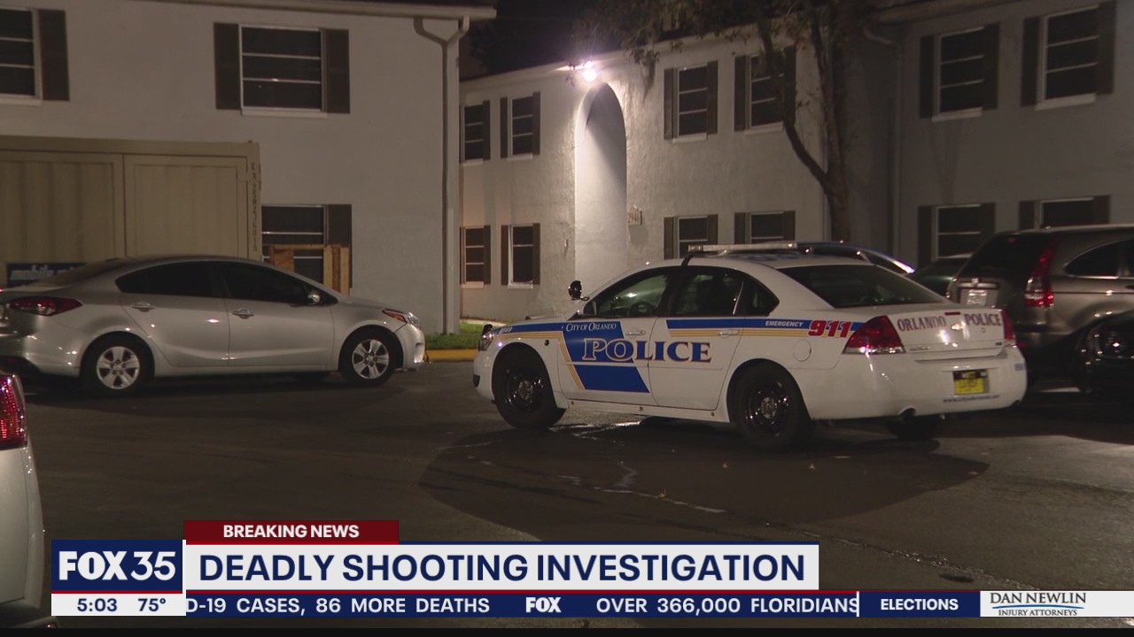 1 dead, 1 injured in shooting at Orlando apartment complex