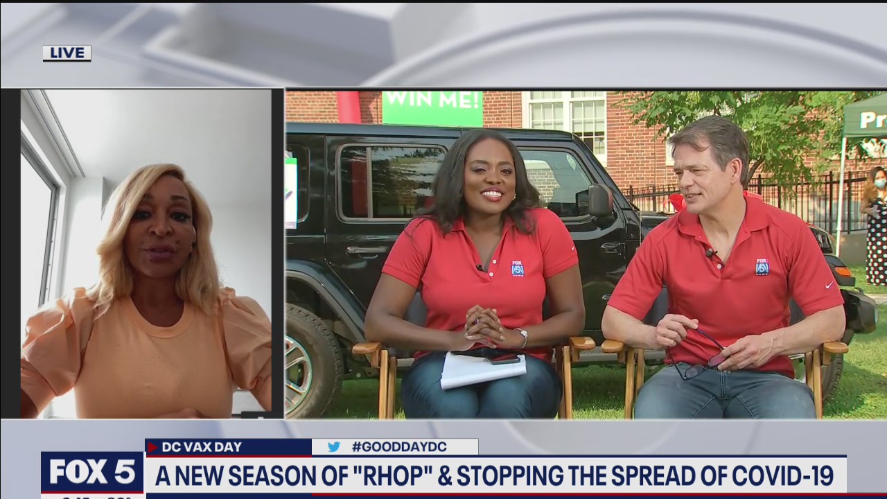 DC VAX DAY: RHOP star Karen Huger talks season premiere, COVID-19 vaccine efforts