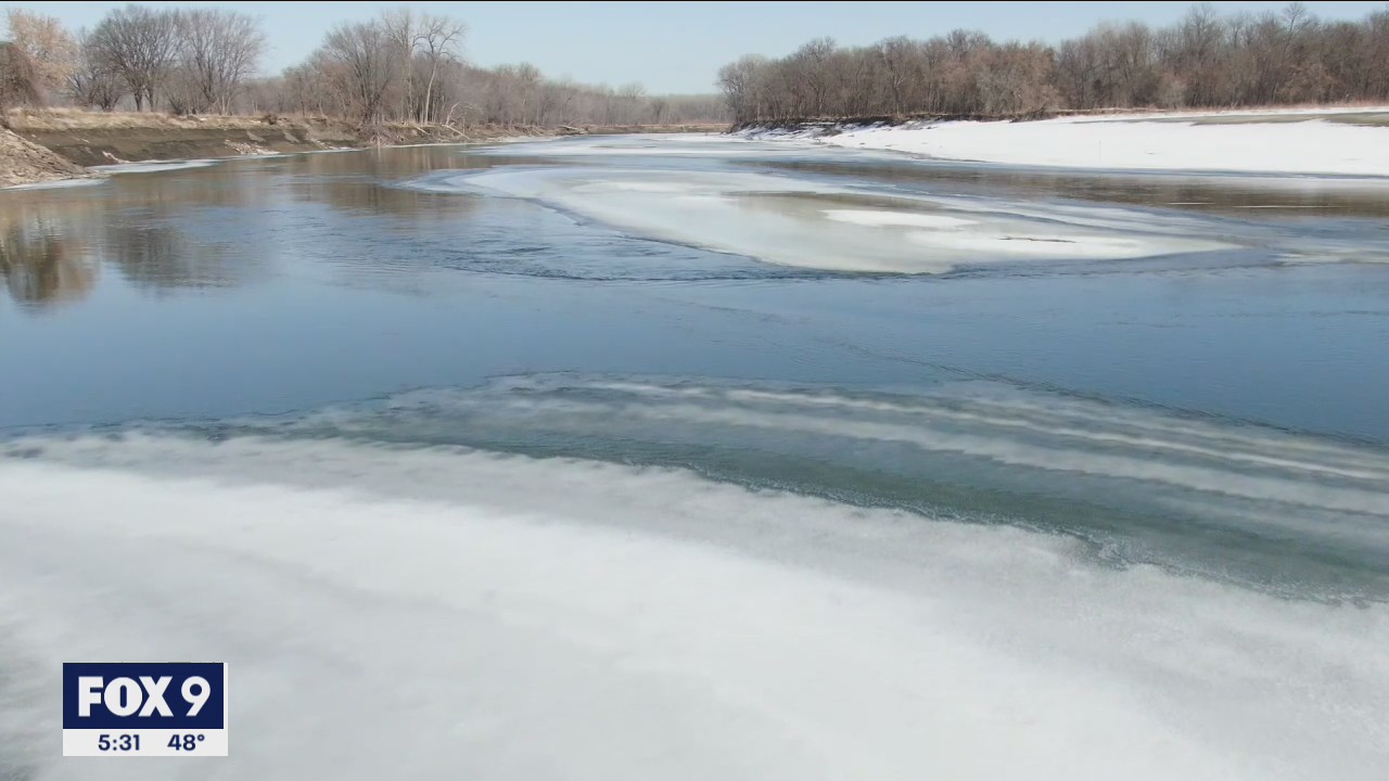 A fast thaw has Minnesota river towns on alert this spring