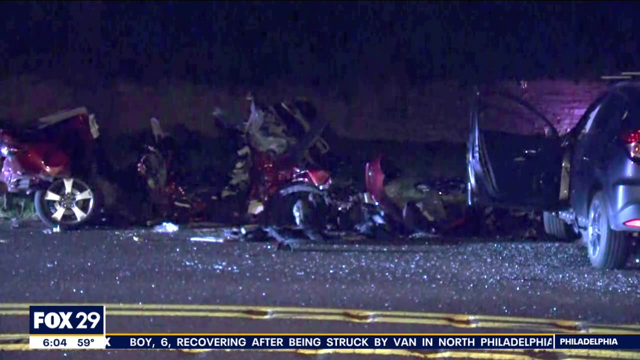 Three teens killed in two-car crash on Kelly Drive in East Falls