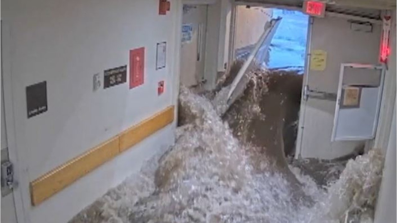 New Video Shows Raging Flood That Forced Massachusetts Hospital to Close