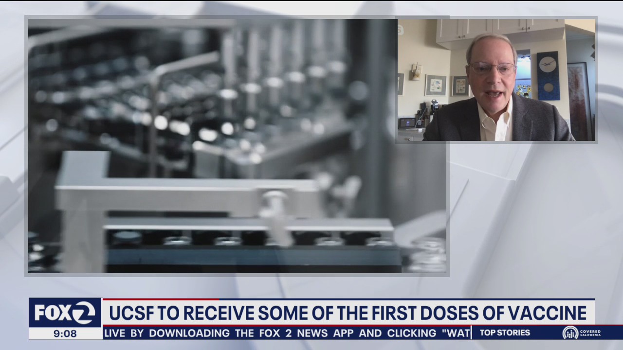 UCSF one of seven California hospitals to begin receiving vaccine doses within weeks