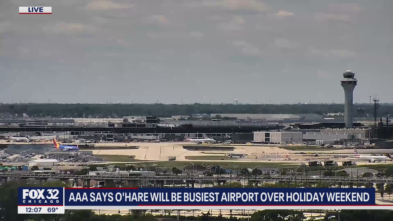 AAA says O'Hare will be busiest airport this weekend