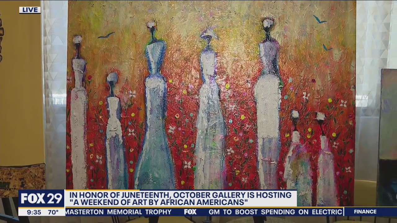 October Gallery to host "A Weekend of Art by African Americans"