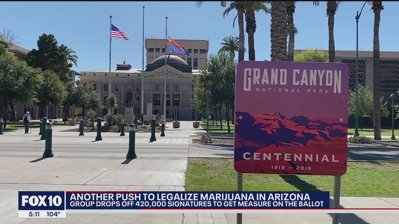 Group receives over 400k signatures on ballot initiative to legalize marijuana in Arizona