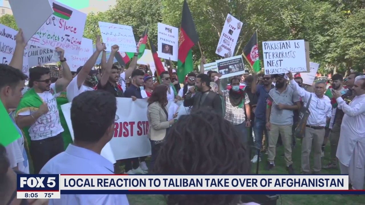 Members of DC’s Afghan community hold out hope for peace as Taliban sweeps through country