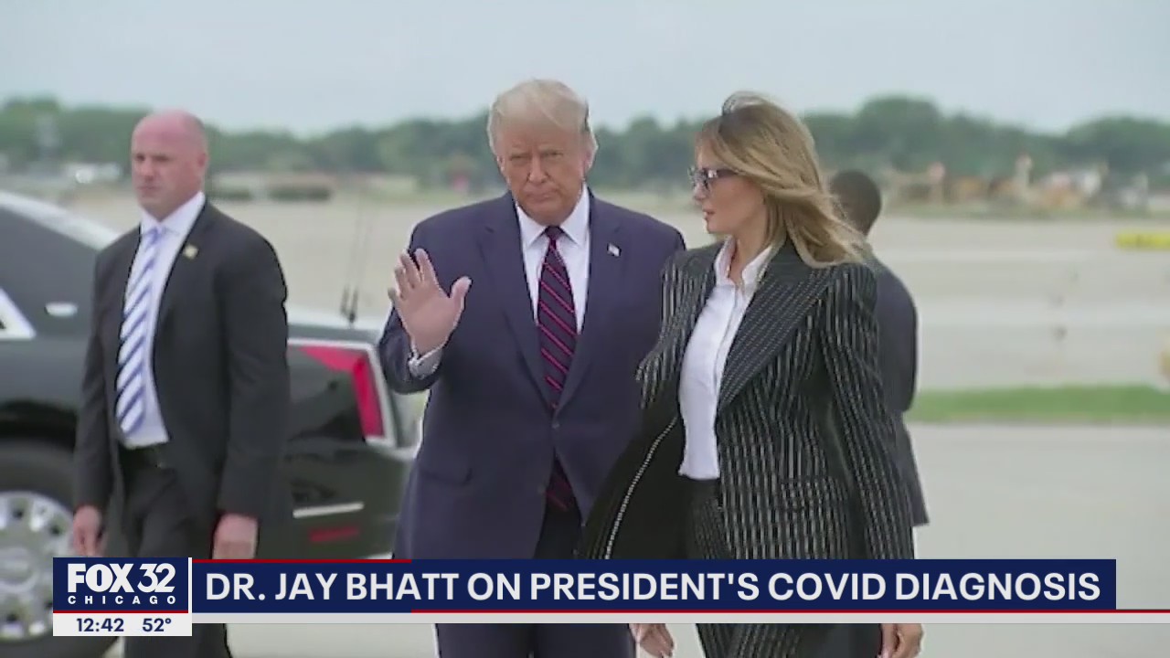 Dr. Jay Bhatt weighs in on President Trump's COVID-19 diagnosis