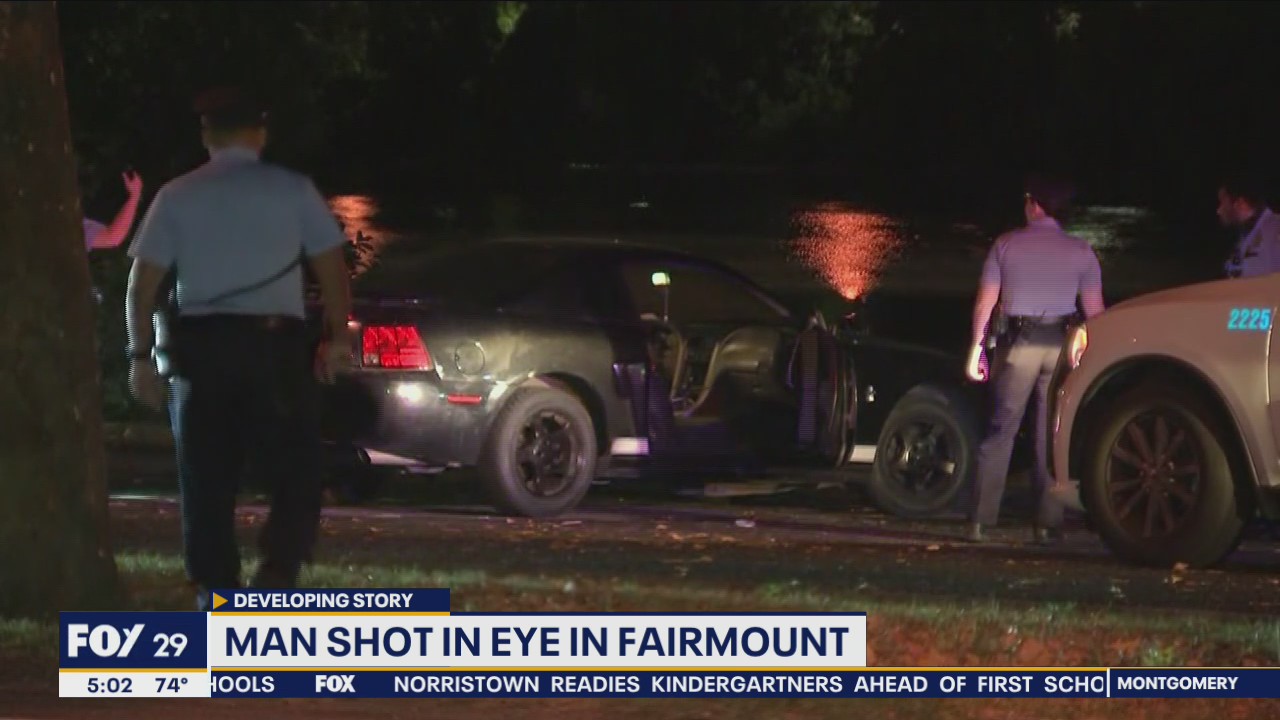 Man shot in eye in Fairmount
