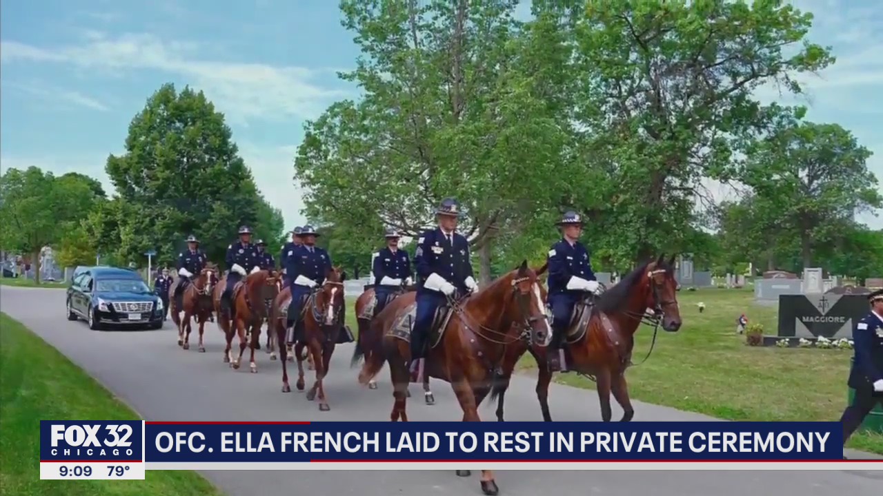 Fallen Chicago Police Officer Ella French laid to rest