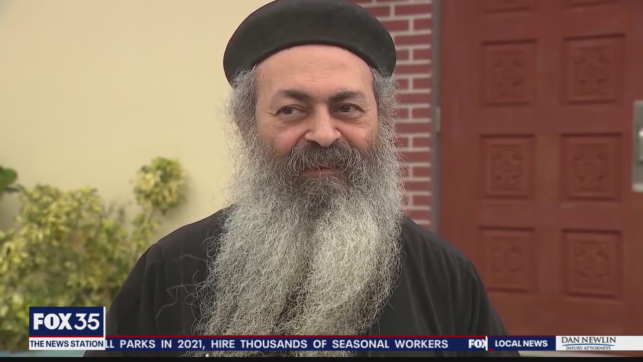 Melbourne priest beaten up outside of church speaks to FOX 35