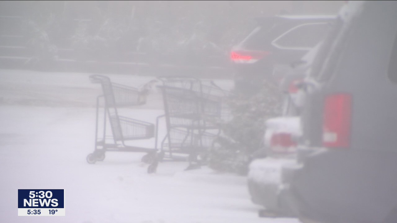 Crowds flock to stores for last-minute groceries, gifts amid winter storm