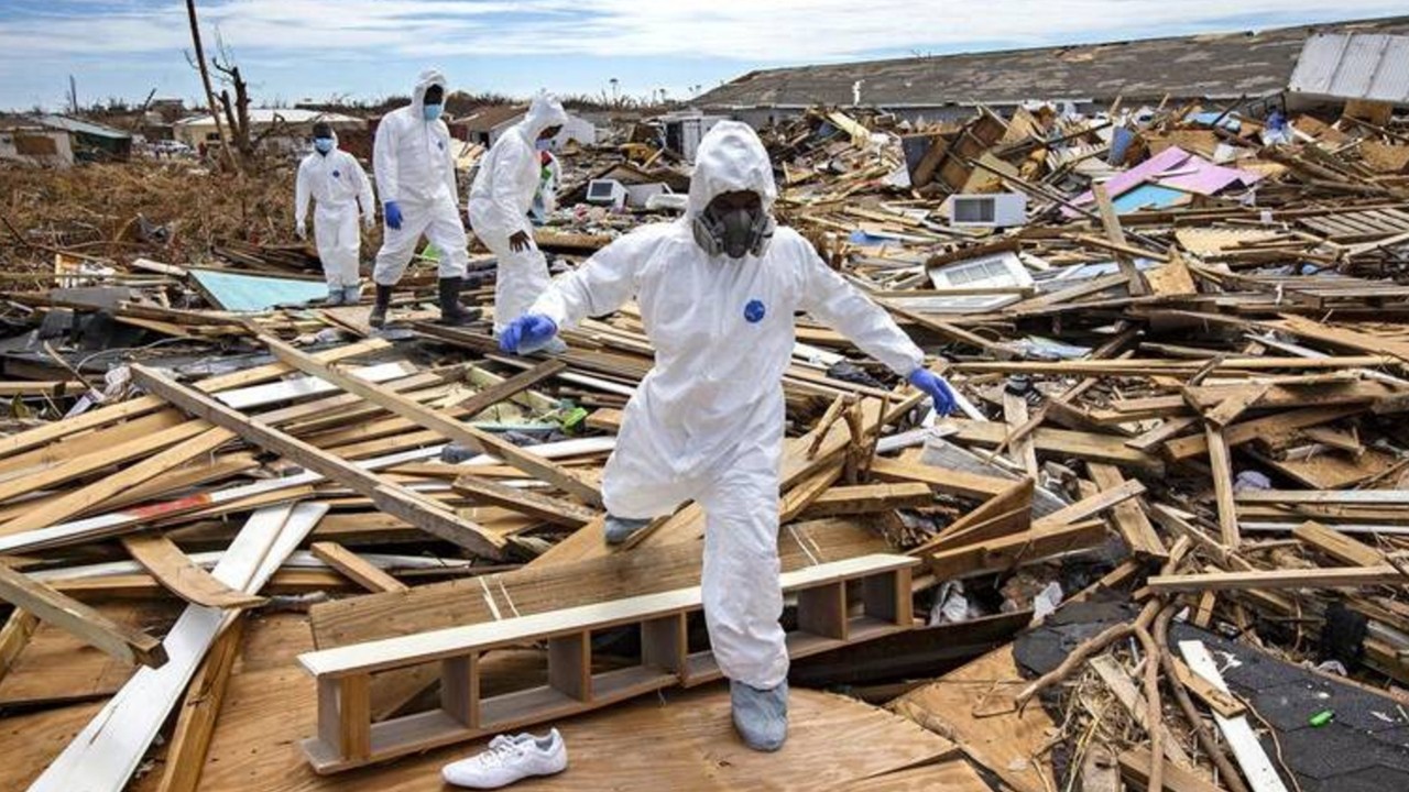 As the Bahamas recover three weeks after Dorian made landfall, the smell of death hangs heavy