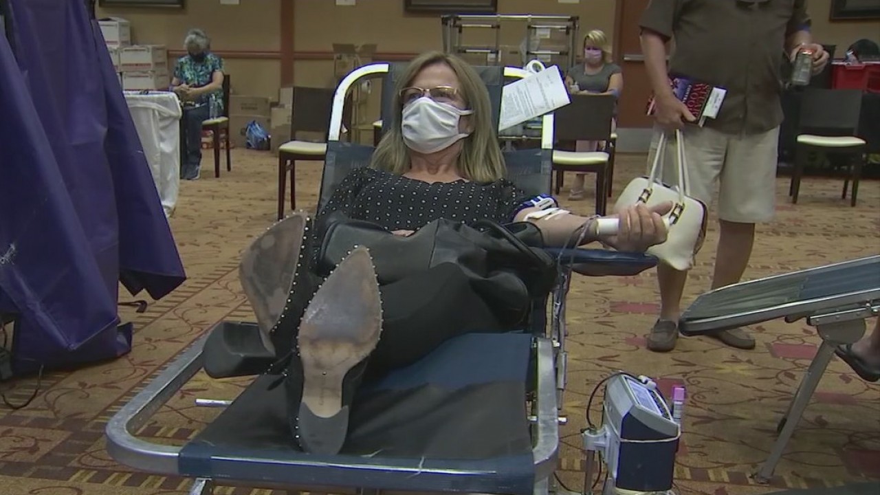 Blood donors at Mesa blood drive given COVID-19 antibody tests