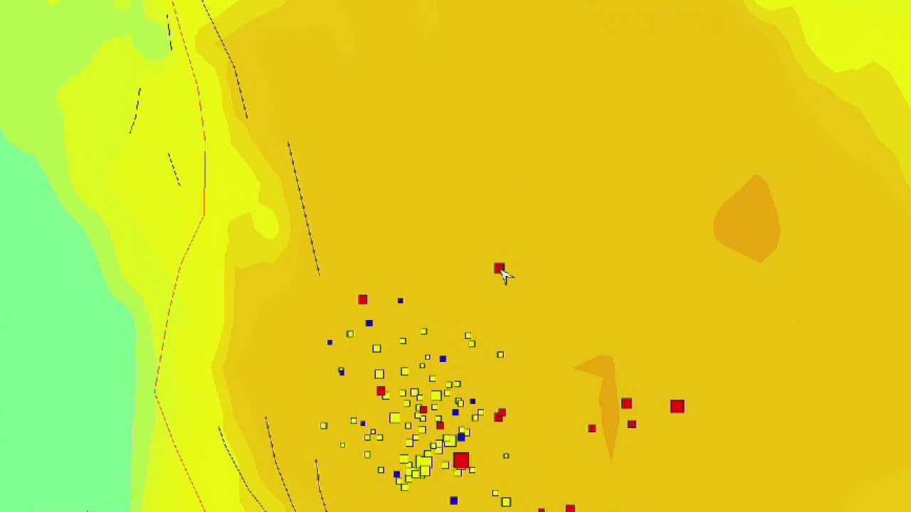 A 5.8M earthquake shook between the Sequoia and Death Valley National Parks