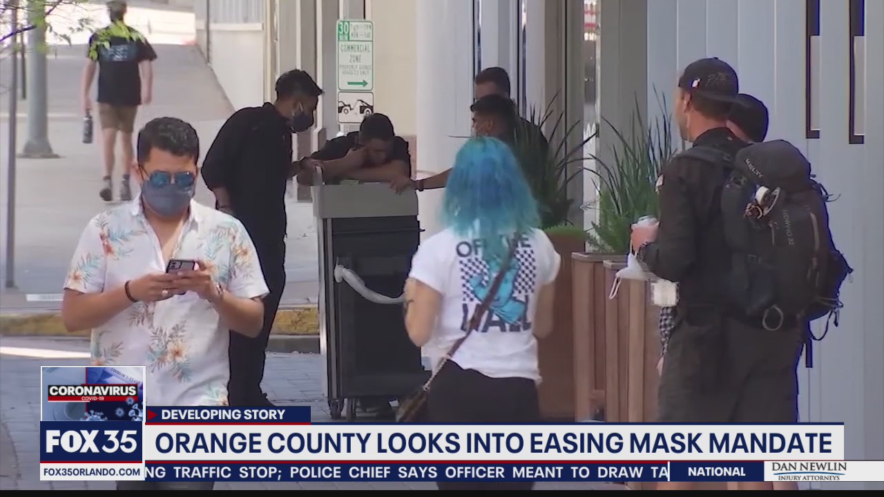 Orange County looks into easing mask mandate