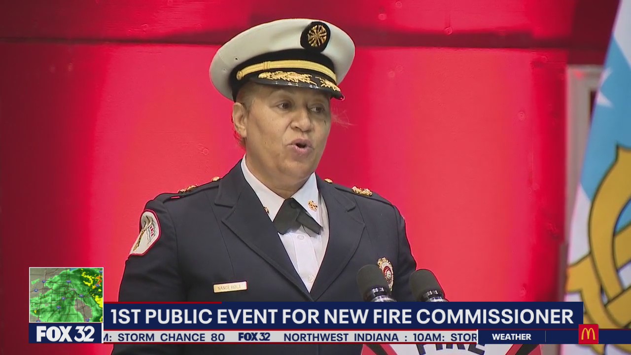 Annette Nance-Holt, Chicago's first Black female fire commissioner, makes first appearance