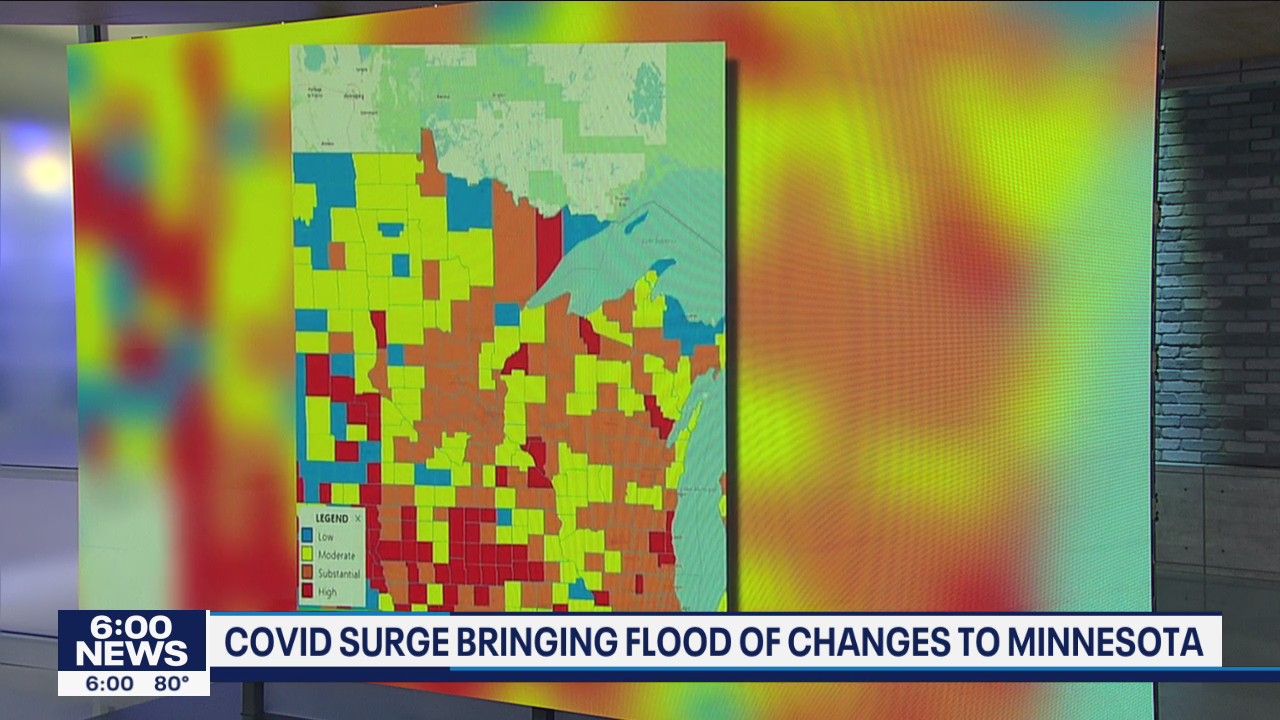 COVID-19 surge brings flood of changes to Minnesota