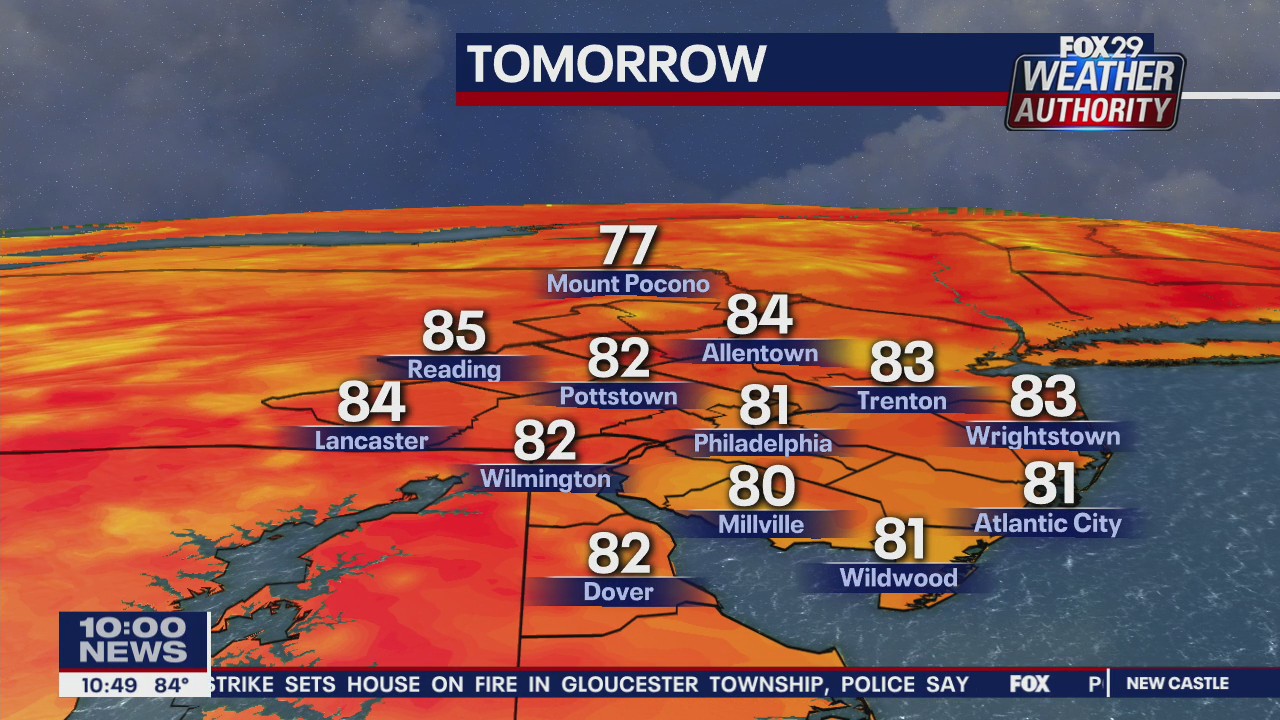 FOX 29 Weather Authority: 7-Day Forecast (Thursday update)