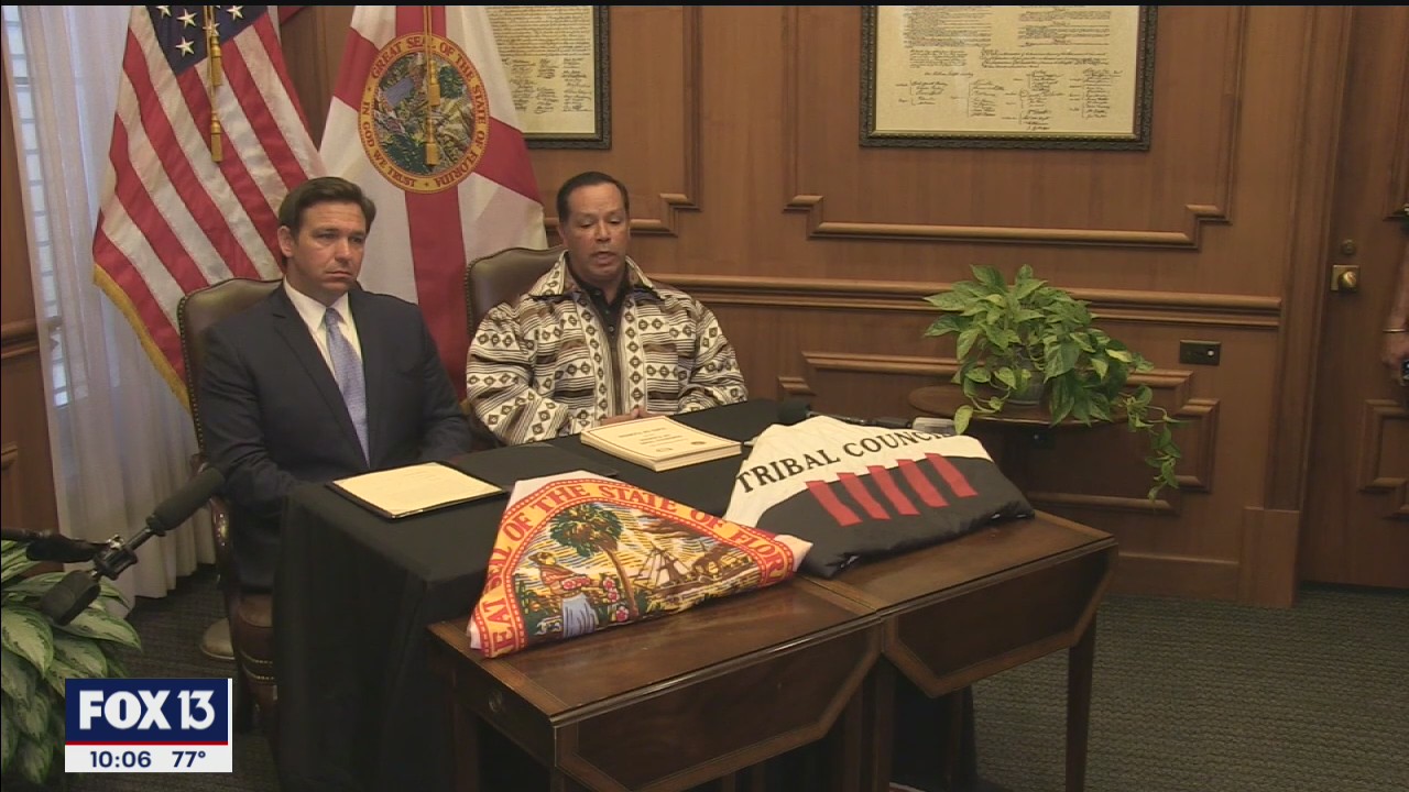 DeSantis, Seminole Tribe agree on sports betting deal
