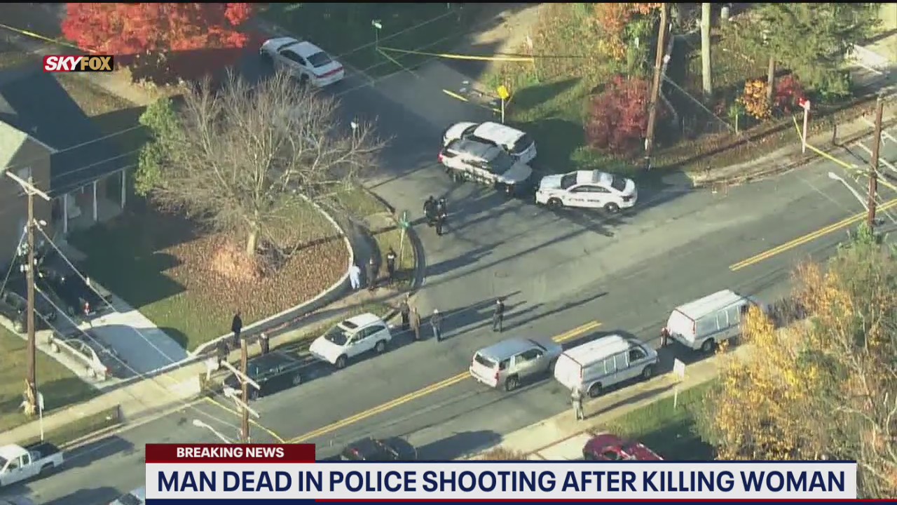 2 dead after man fired at police, stole cruiser and struck family member in Prince George’s County, police say