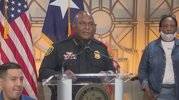 Houston Mayor News Conference regarding crime in Houston