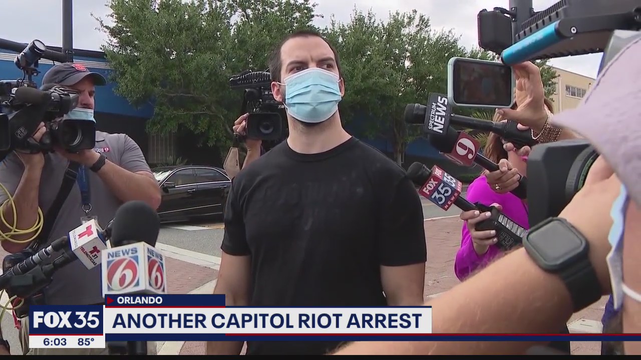 Capitol riot suspect arrested in Orlando