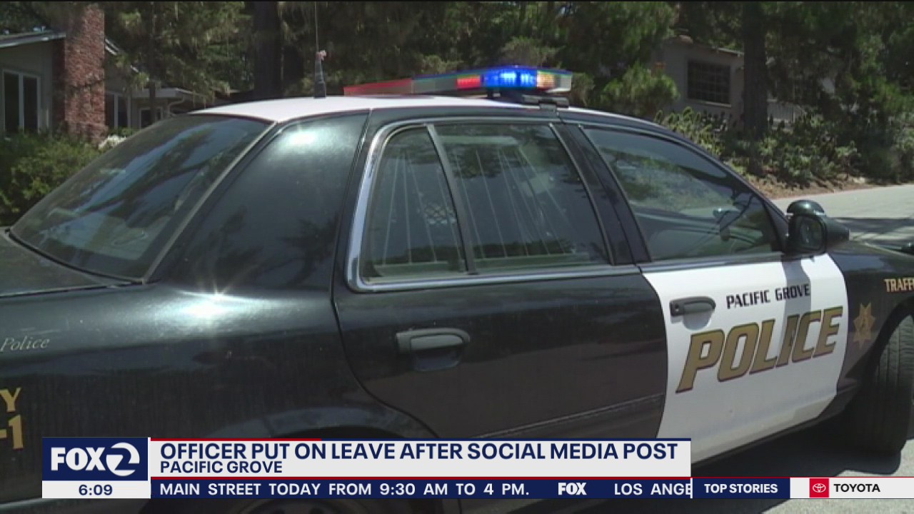 Pacific Grove officer on leave after social media post