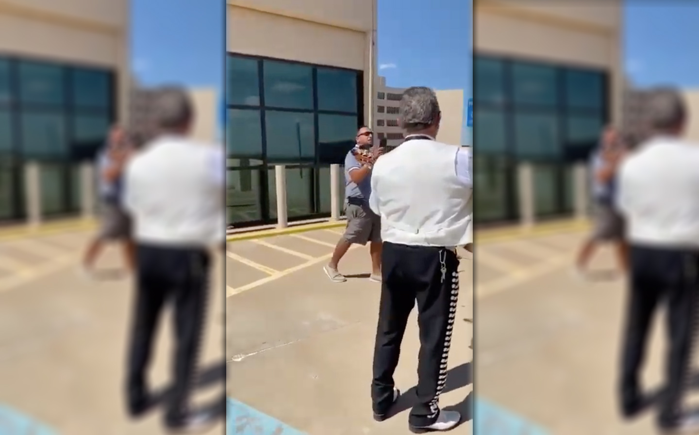 Man hires live mariachi band, serenades wife sick with COVID-19 outside hospital