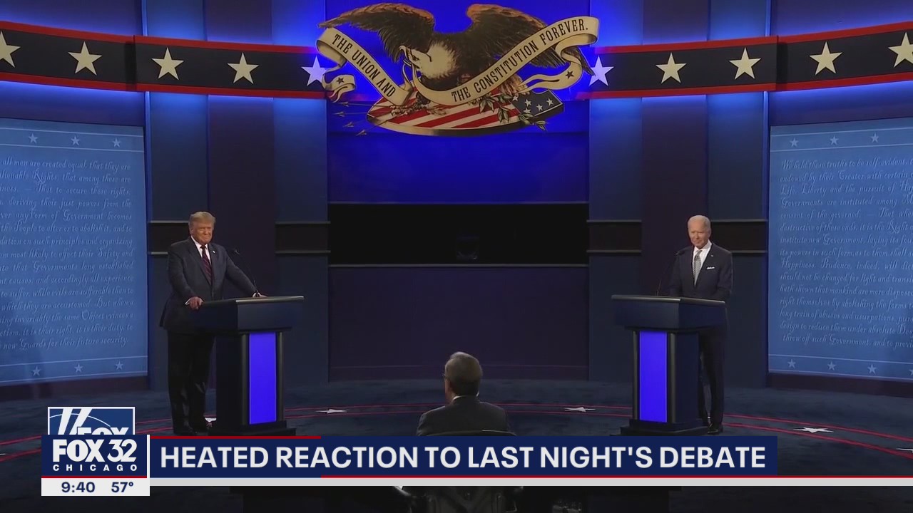 Illinois lawmakers weigh in on first presidential debate