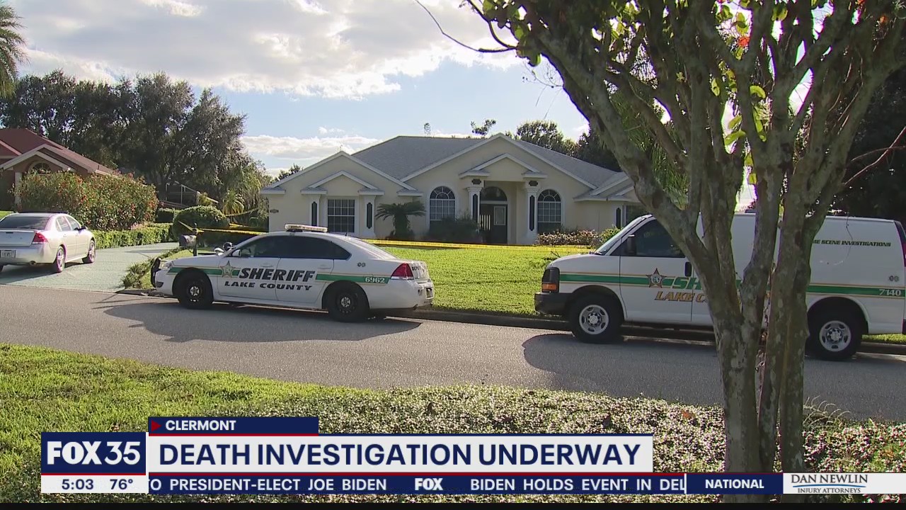 Death investigation underway in Clermont