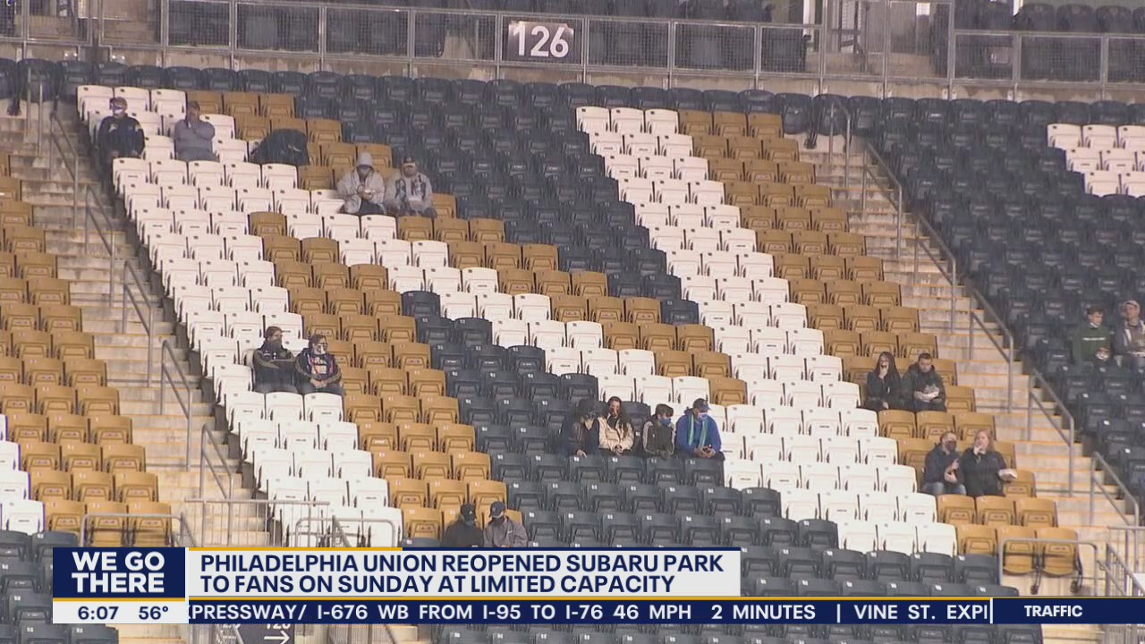 Philadelphia Union reopen Subaru Park to fans at limited capacity