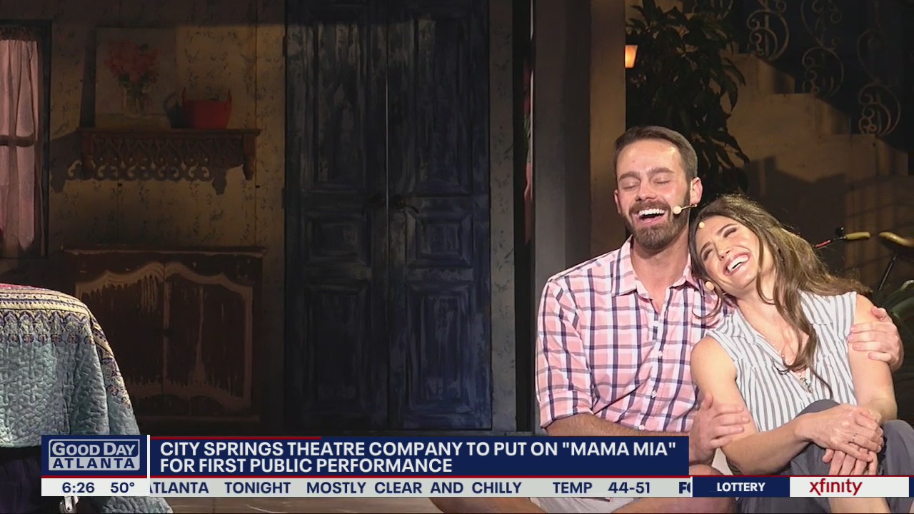 City Springs Theatre Company putting on Mama Mia for first public performance